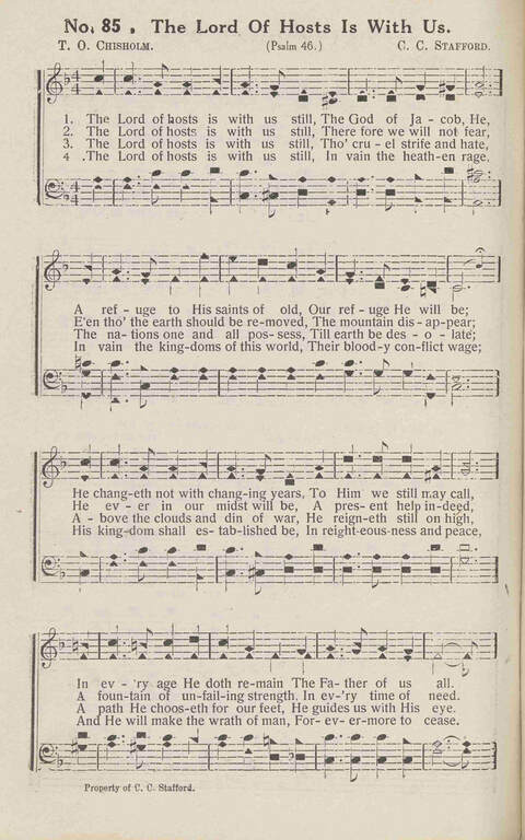 Harvest Carols: for the church, Sunday school, singing convention, singing school and all religious work and worship page 96