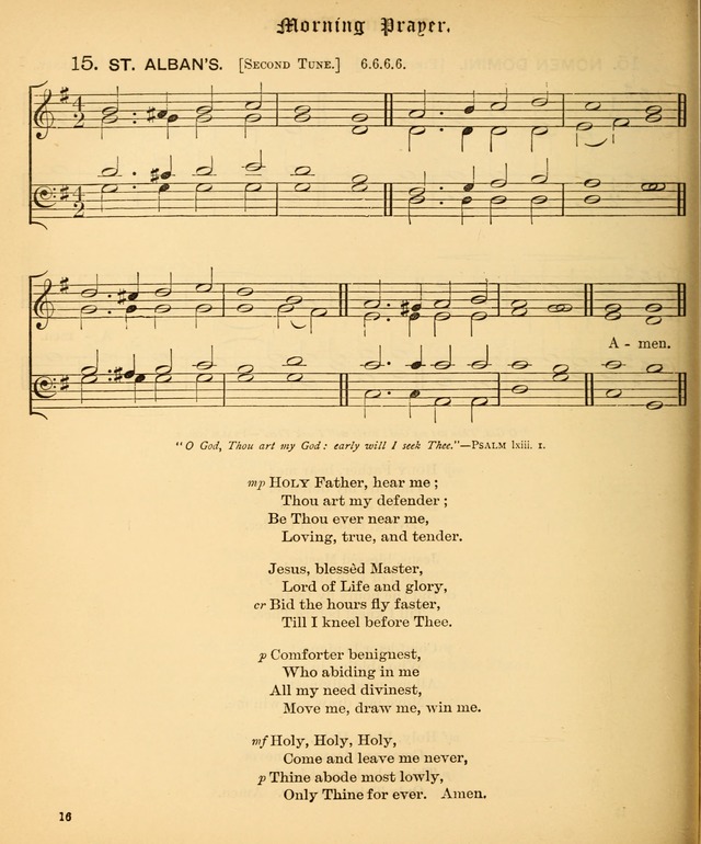The Hymnal Companion to the Book of Common Prayer with accompanying tunes (3rd ed., rev. and enl.) page 16