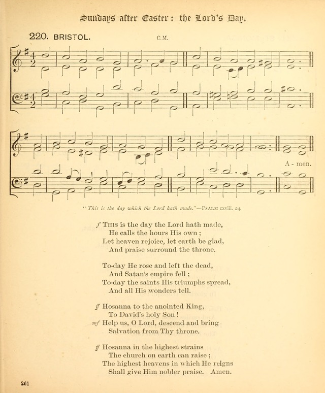 The Hymnal Companion to the Book of Common Prayer with accompanying tunes (3rd ed., rev. and enl.) page 261