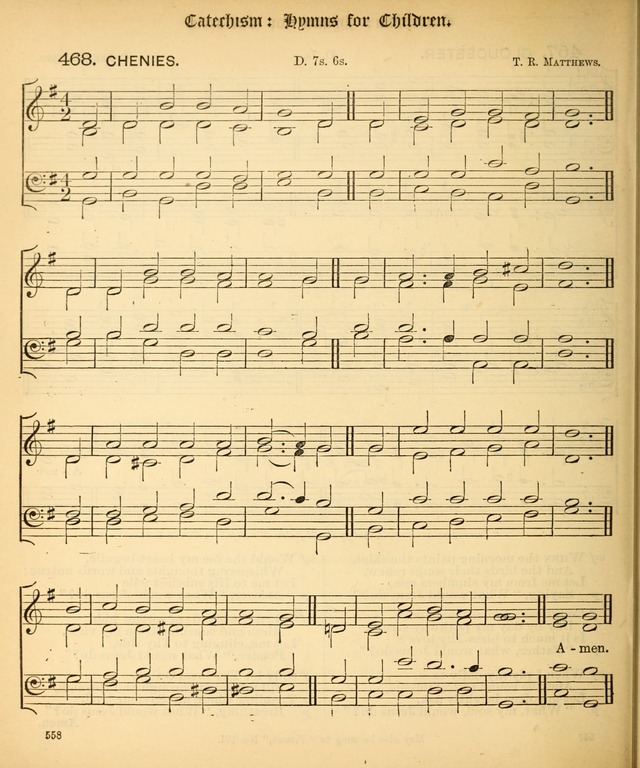 The Hymnal Companion to the Book of Common Prayer with accompanying tunes (3rd ed., rev. and enl.) page 558