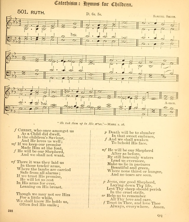 The Hymnal Companion to the Book of Common Prayer with accompanying tunes (3rd ed., rev. and enl.) page 593