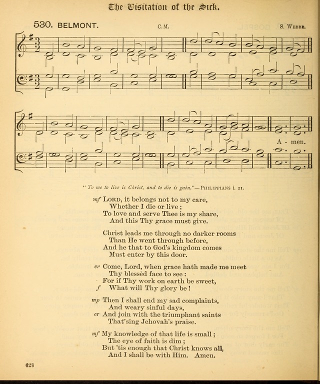 The Hymnal Companion to the Book of Common Prayer with accompanying tunes (3rd ed., rev. and enl.) page 628