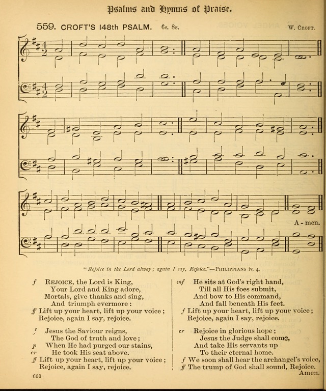 The Hymnal Companion to the Book of Common Prayer with accompanying tunes (3rd ed., rev. and enl.) page 660