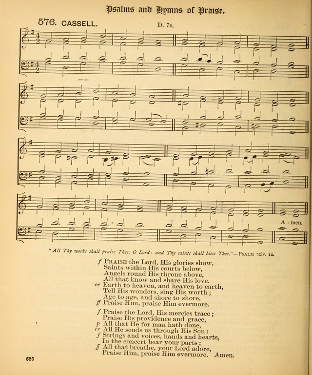 The Hymnal Companion to the Book of Common Prayer with accompanying tunes (3rd ed., rev. and enl.) page 680