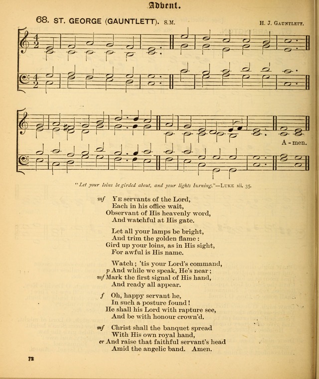 The Hymnal Companion to the Book of Common Prayer with accompanying tunes (3rd ed., rev. and enl.) page 72