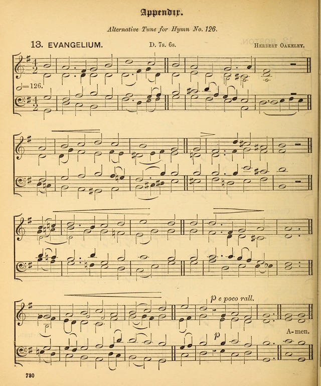 The Hymnal Companion to the Book of Common Prayer with accompanying tunes (3rd ed., rev. and enl.) page 730
