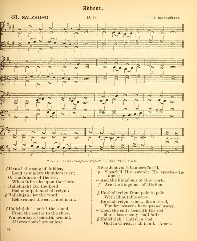 The Hymnal Companion to the Book of Common Prayer with accompanying tunes (3rd ed., rev. and enl.) page 89