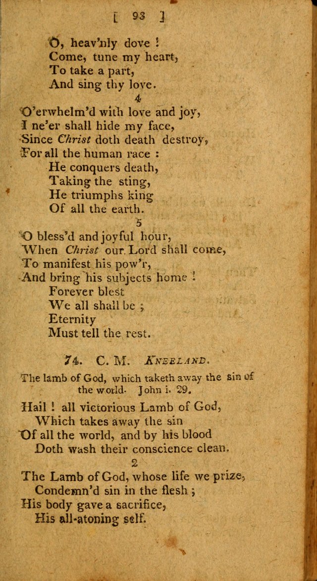 Hymns, Composed by Different Authors, at the Request of the General        Convention of Universalists. 2nd ed. page 63