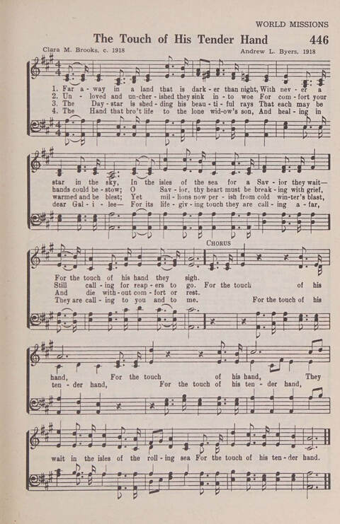 Hymnal of the Church of God page 385