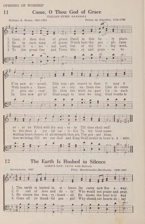 Hymnal of the Church of God page 6