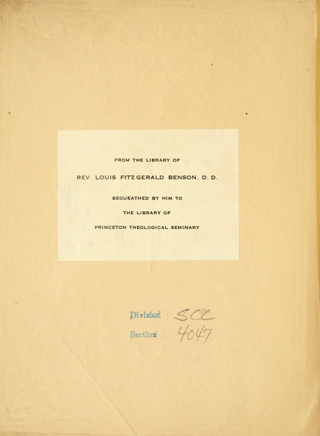 Hymns for Children (2nd ed.) page ii