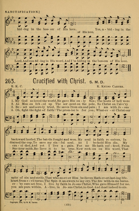 Hymns of the Christian Life: for the sanctuary, Sunday schools, prayer meetings, mission work and revival services page 175