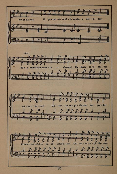 Hymnario ou Collecção de Musicas Sacras page 36