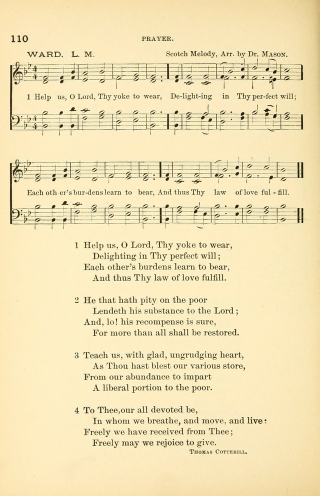 Hymnal for Christian Science Church and Sunday School Services page 110