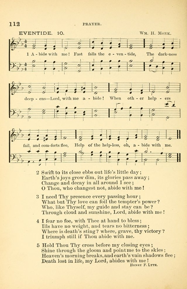 Hymnal for Christian Science Church and Sunday School Services page 112