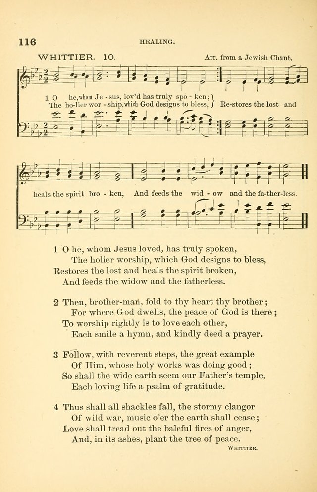 Hymnal for Christian Science Church and Sunday School Services page 116