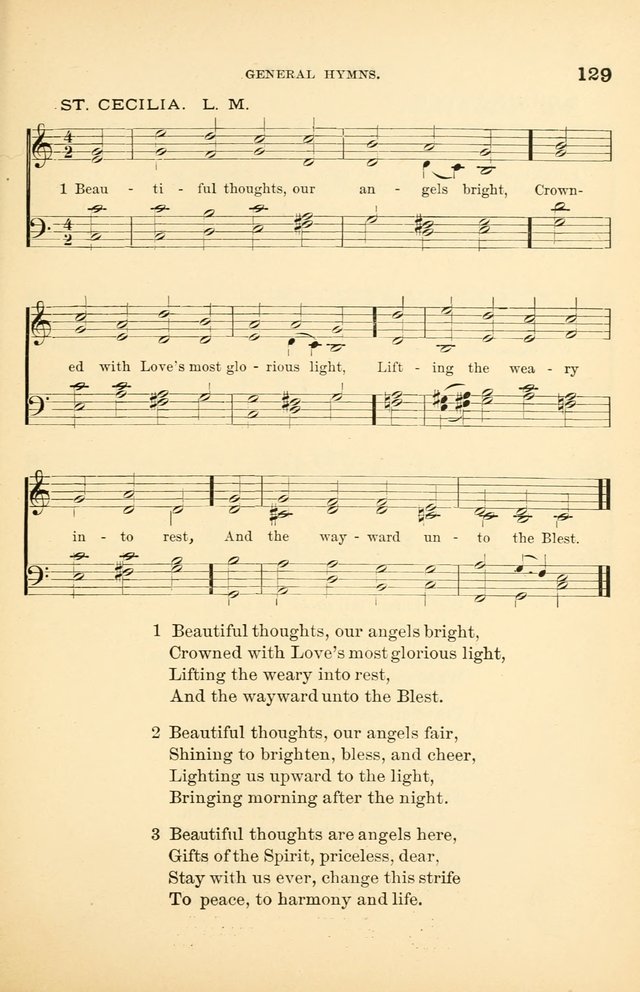Hymnal for Christian Science Church and Sunday School Services page 129