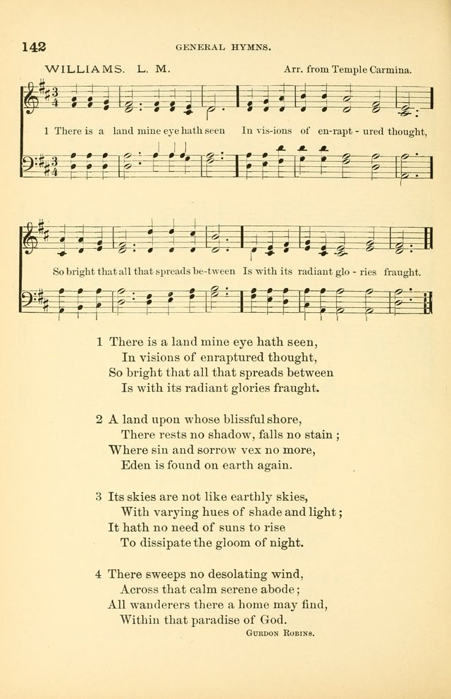 Hymnal for Christian Science Church and Sunday School Services page 142