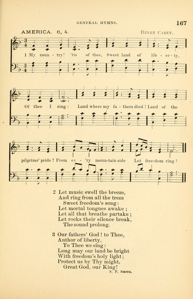 Hymnal for Christian Science Church and Sunday School Services page 167