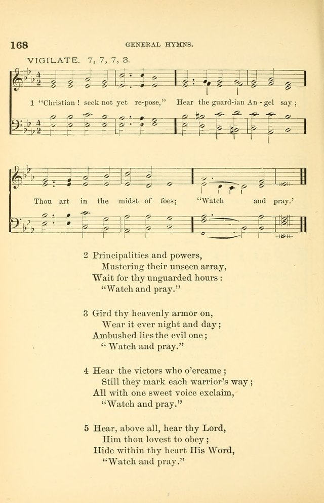 Hymnal for Christian Science Church and Sunday School Services page 168