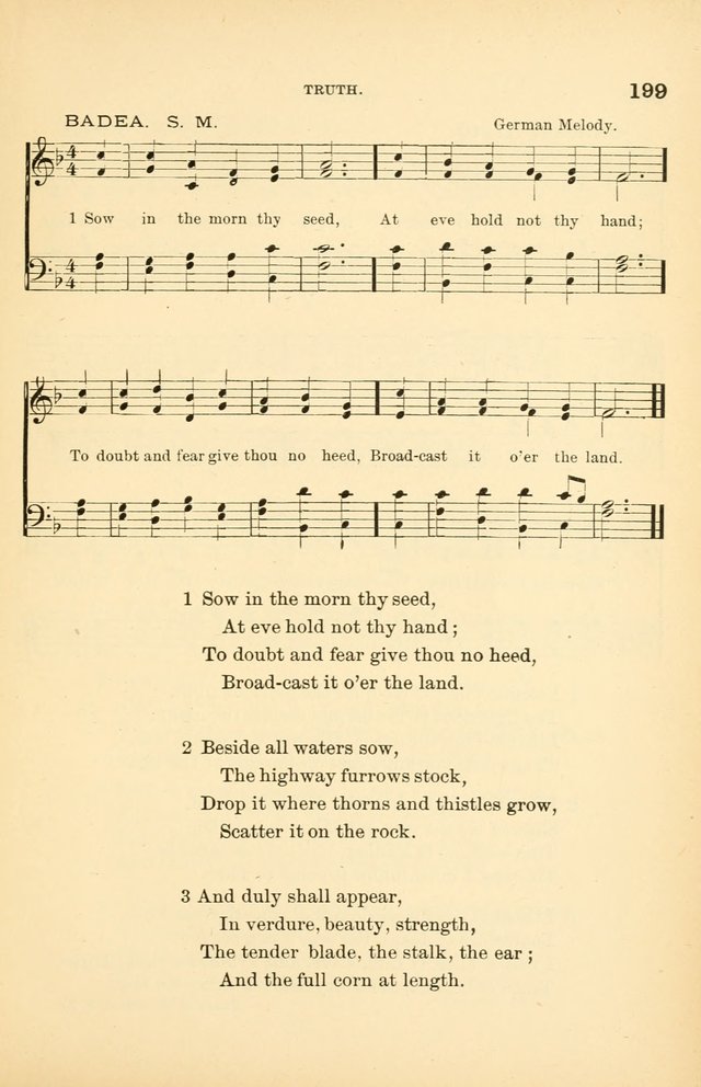 Hymnal for Christian Science Church and Sunday School Services page 199