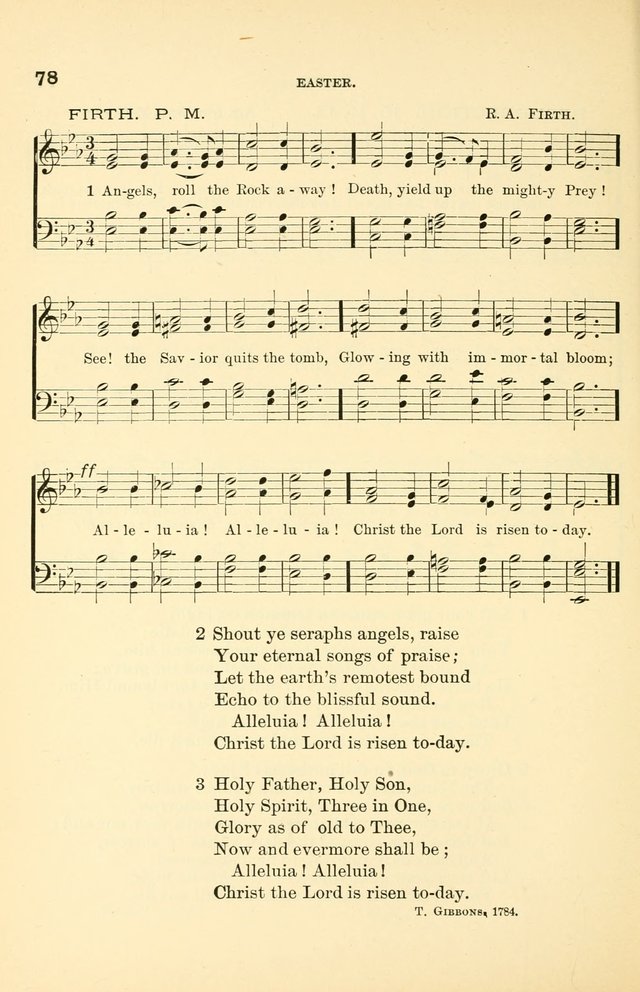 Hymnal for Christian Science Church and Sunday School Services page 78