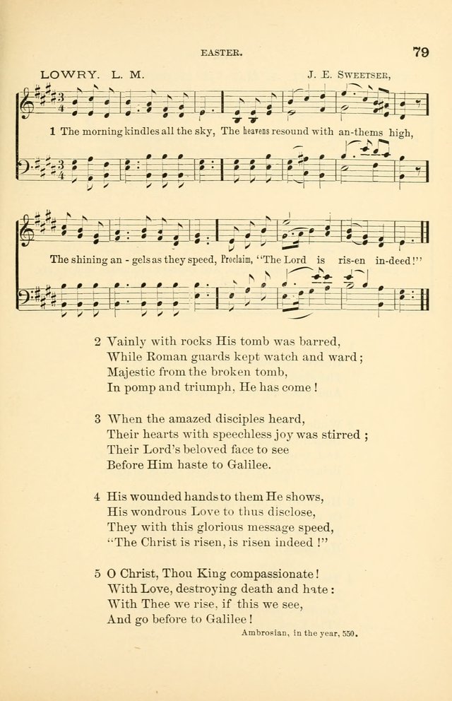 Hymnal for Christian Science Church and Sunday School Services page 79