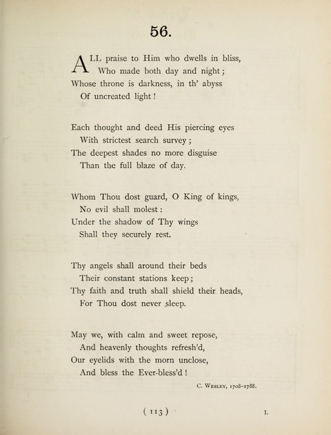 Hymns and Chorales: for schools and colleges page 113