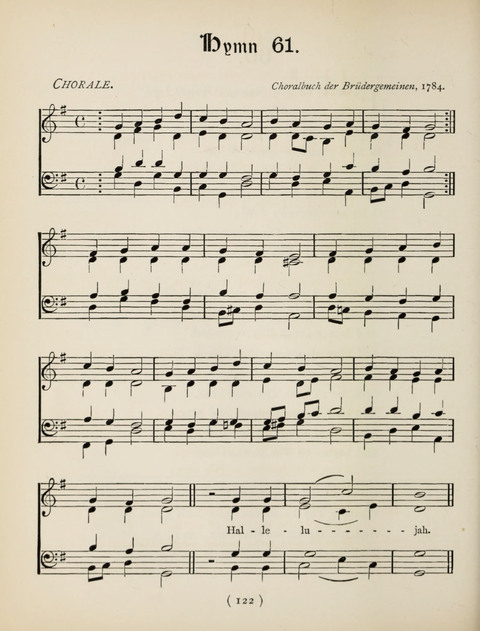 Hymns and Chorales: for schools and colleges page 122