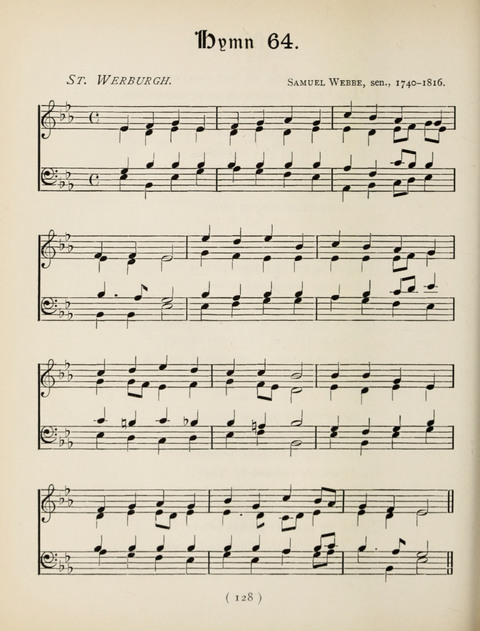 Hymns and Chorales: for schools and colleges page 128