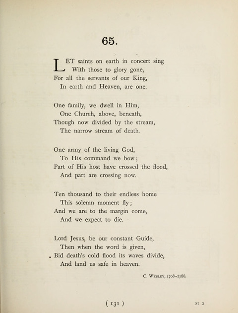 Hymns and Chorales: for schools and colleges page 131