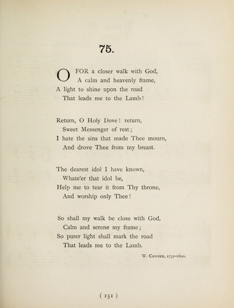 Hymns and Chorales: for schools and colleges page 151
