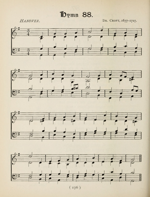 Hymns and Chorales: for schools and colleges page 176