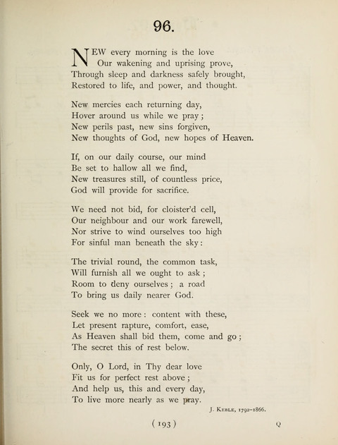 Hymns and Chorales: for schools and colleges page 193