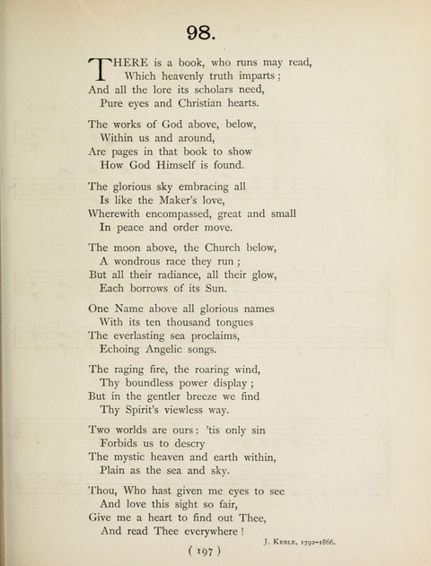 Hymns and Chorales: for schools and colleges page 197