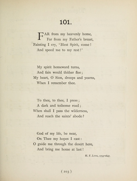 Hymns and Chorales: for schools and colleges page 203