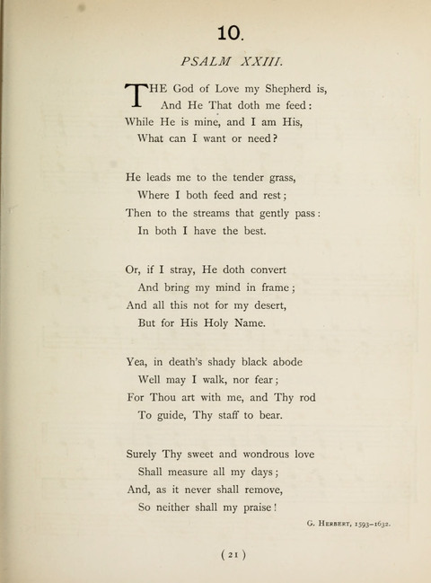 Hymns and Chorales: for schools and colleges page 21