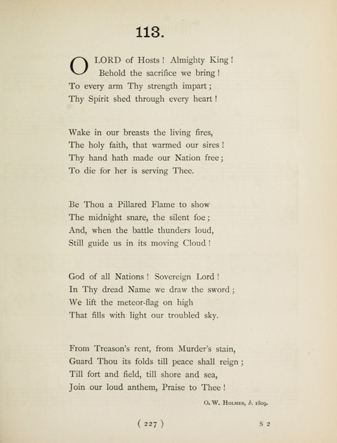 Hymns and Chorales: for schools and colleges page 227