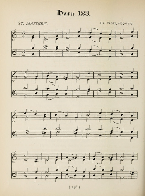 Hymns and Chorales: for schools and colleges page 246