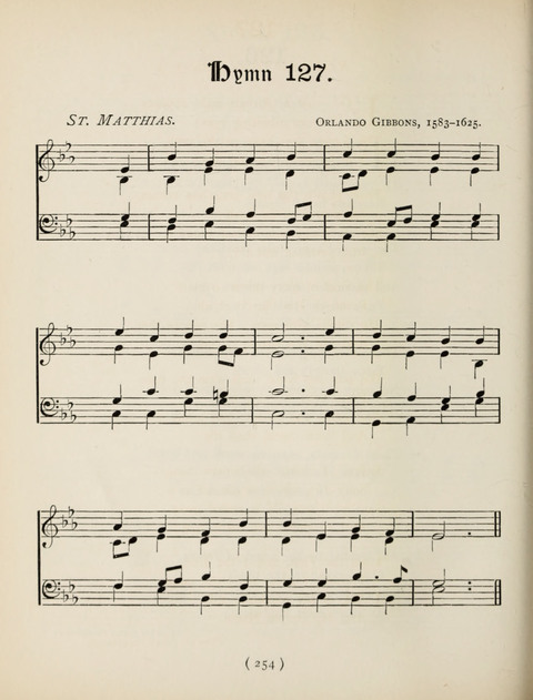 Hymns and Chorales: for schools and colleges page 254
