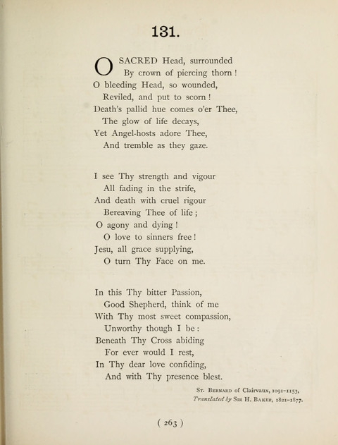Hymns and Chorales: for schools and colleges page 263