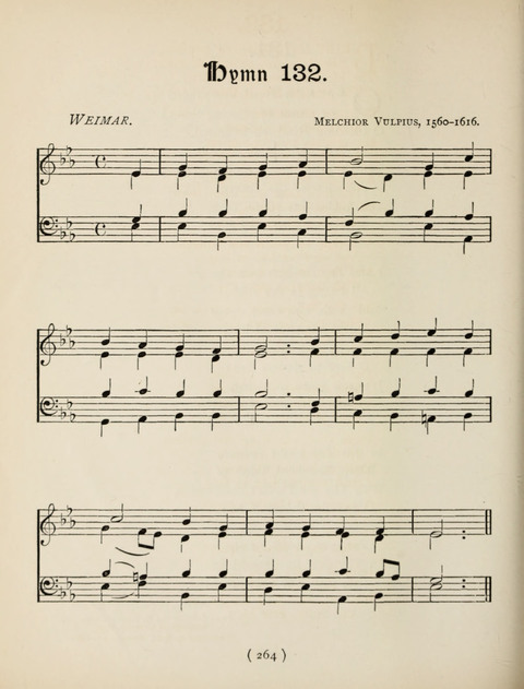 Hymns and Chorales: for schools and colleges page 264