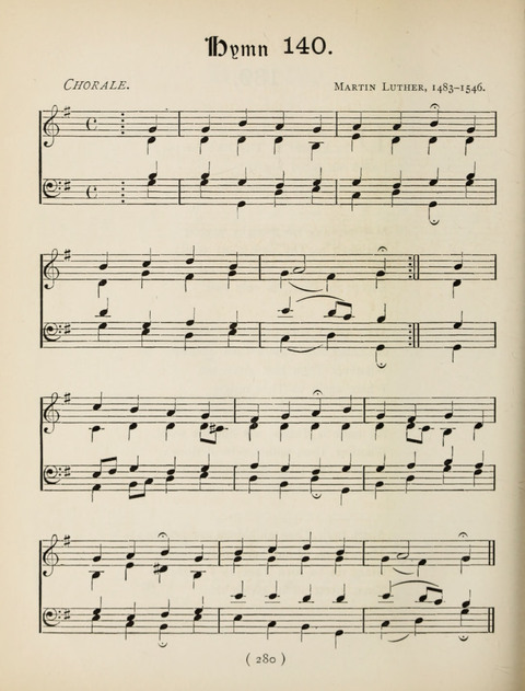 Hymns and Chorales: for schools and colleges page 280