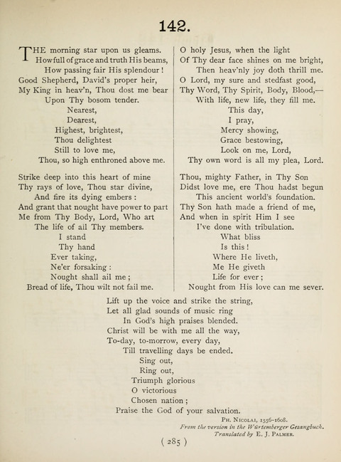 Hymns and Chorales: for schools and colleges page 285