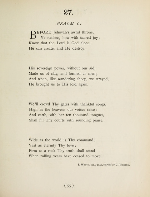Hymns and Chorales: for schools and colleges page 55