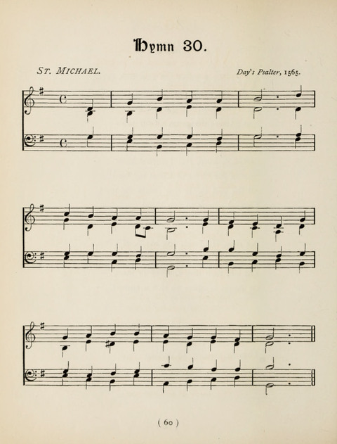 Hymns and Chorales: for schools and colleges page 60