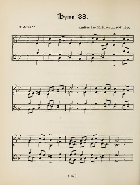 Hymns and Chorales: for schools and colleges page 76