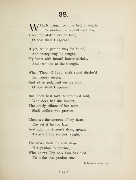 Hymns and Chorales: for schools and colleges page 77