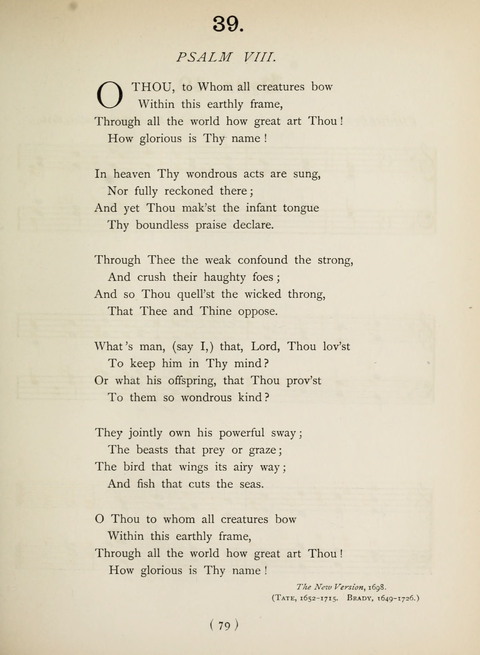 Hymns and Chorales: for schools and colleges page 79