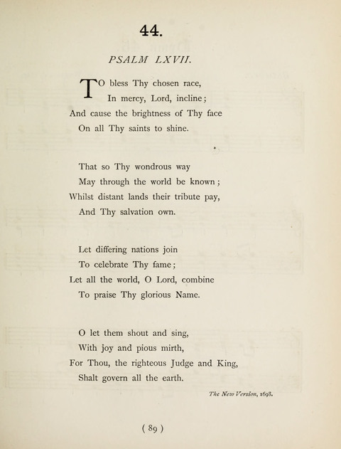 Hymns and Chorales: for schools and colleges page 89